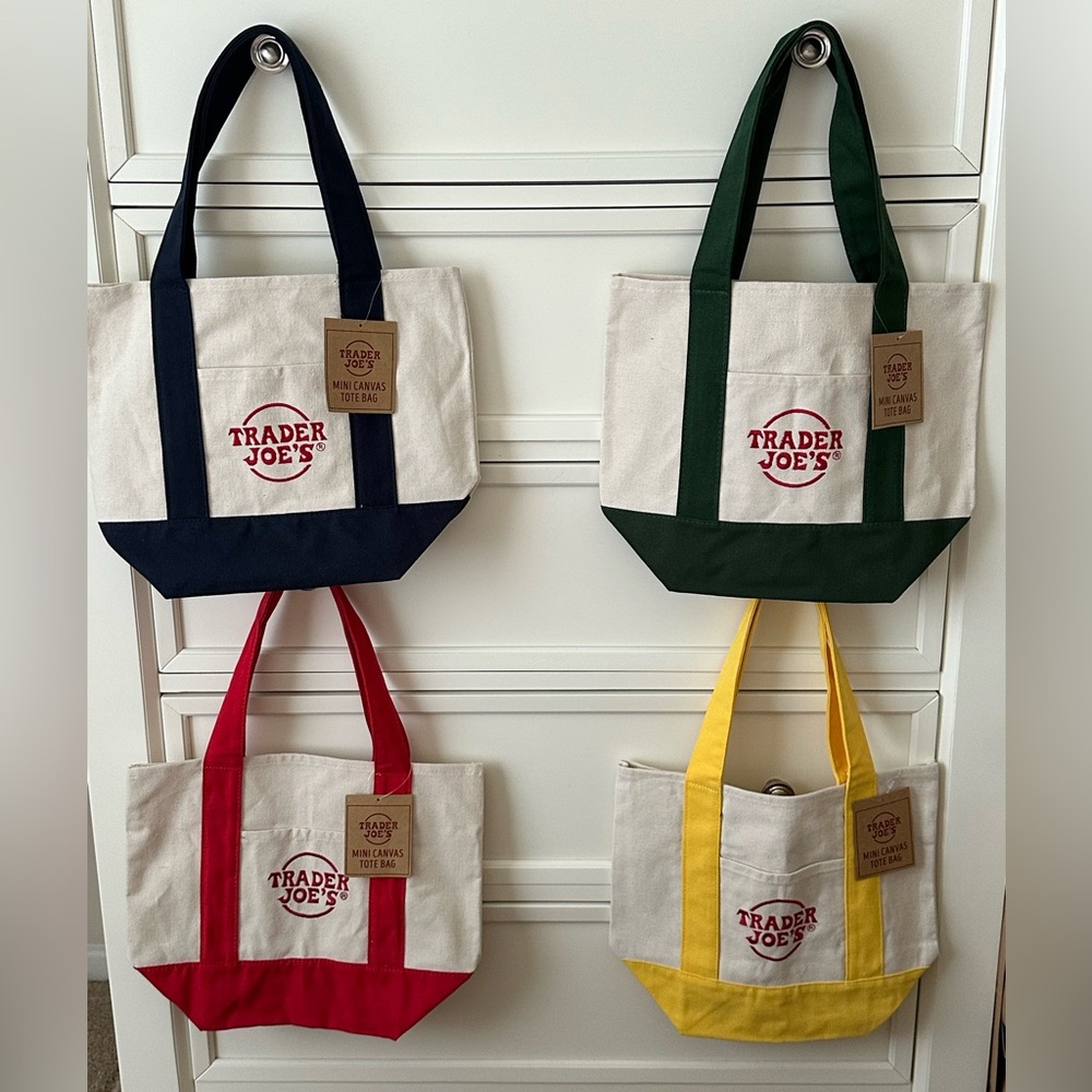 Trader Joe’s Mini Bag - 
SELLING $38 EACH (Sold Out In Stores)
PICK YOUR COLOR.